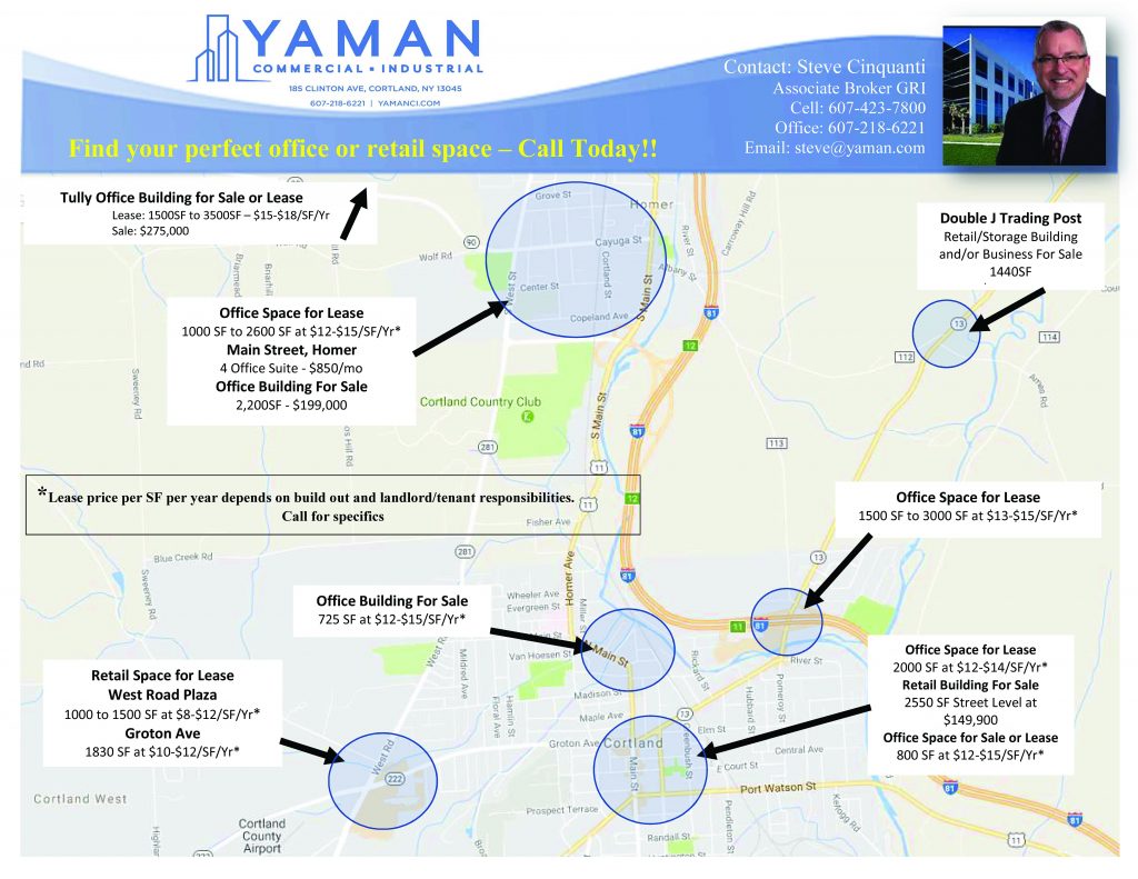 Office Space Available - June 2017 - YAMAN COMMERCIAL INDUSTRIAL